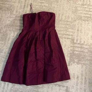 Jcrew strapless party dress